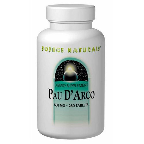Source Naturals, Pau D'Arco, 500 mg, 250 Tablets Review