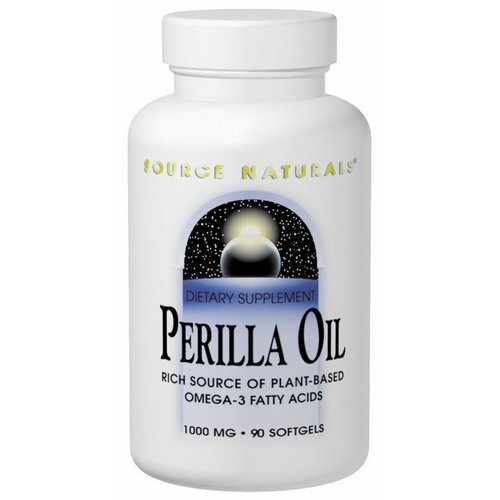 Source Naturals, Perilla Oil, 1000 mg, 90 Softgels Review