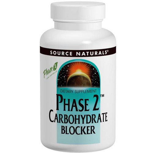 Source Naturals, Phase 2 Carbohydrate Blocker, 500 mg, 60 Tablets Review