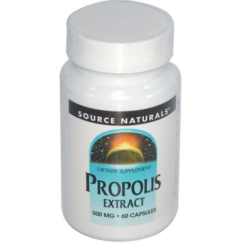 Source Naturals, Propolis Extract, 500 mg, 60 Capsules Review