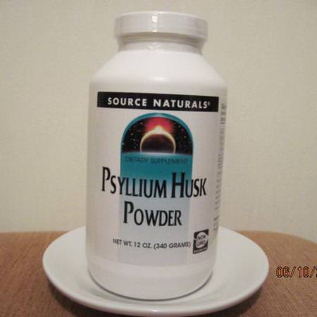 Supplements Digestion Fiber Psyllium Husk Source Naturals