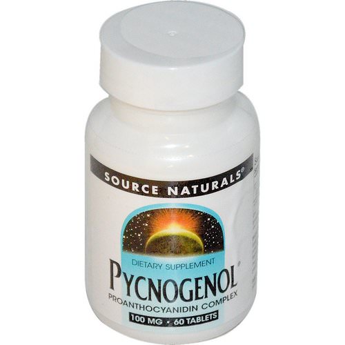 Source Naturals, Pycnogenol, 100 mg, 60 Tablets Review