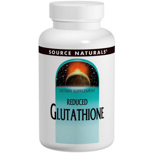Source Naturals, Reduced Glutathione, 250 mg, 60 Tablets Review