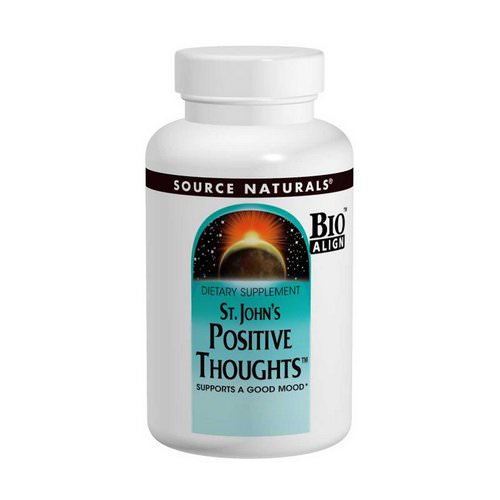 Source Naturals, St. John's Positive Thoughts, 45 Tablets Review