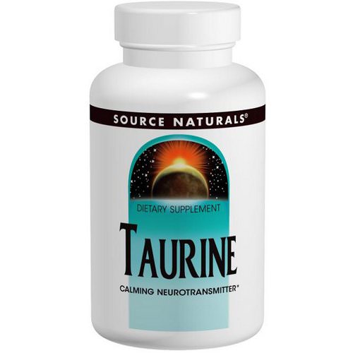 Source Naturals, Taurine, 500 mg, 120 Tablets Review