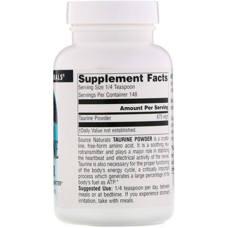 L-Taurine, Amino Acids, Supplements