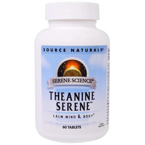 Source Naturals, Theanine Serene, 60 Tablets Review