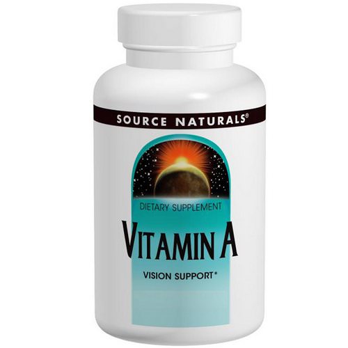 Source Naturals, Vitamin A, 10,000 IU, 100 Tablets Review