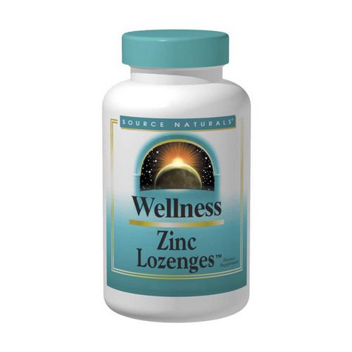 Source Naturals, Wellness, Zinc Lozenges, Peach-Raspberry, 23 mg, 120 Lozenges Review