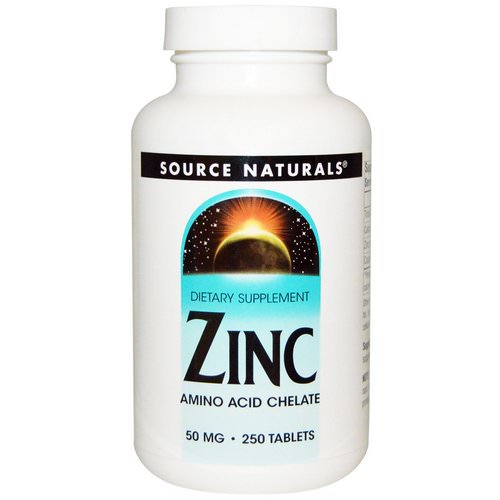 Source Naturals, Zinc, 50 mg, 250 Tablets Review