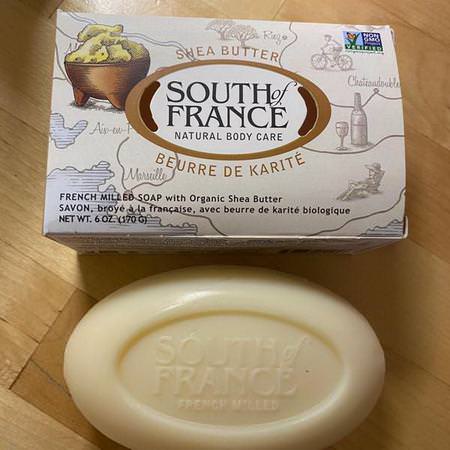 French Milled Oval Soap with Organic Shea Butter