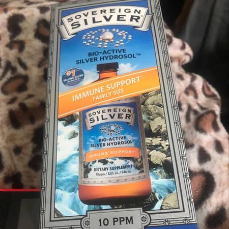 Sovereign Silver, Bio-Active Silver Hydrosol, 32 fl oz (946 ml) Review