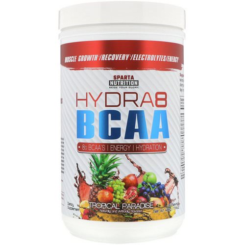 Sparta Nutrition, Hydra8 BCAA, Tropical Paradise, 17.14 oz (486 g) Review