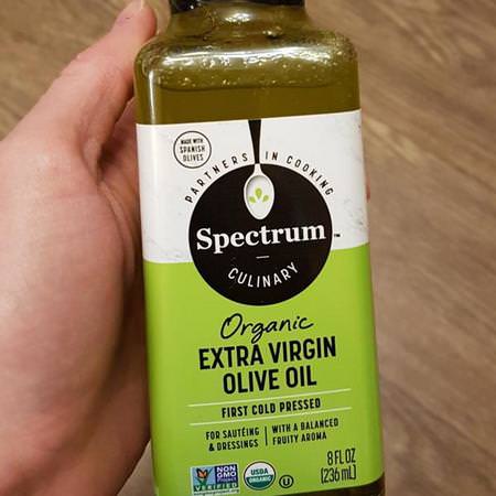 Spectrum Culinary, Organic Extra Virgin Olive Oil, 12.7 fl oz (375 ml) Review