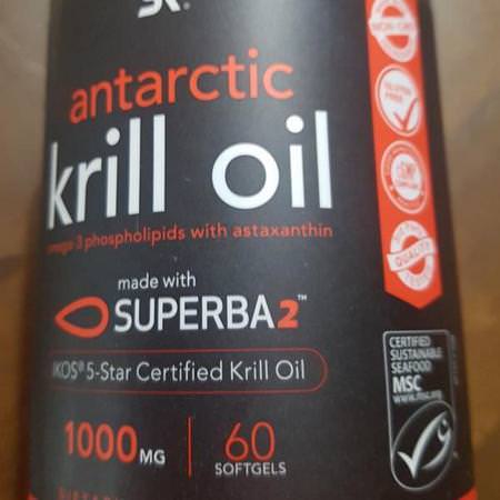 Sports Research, Antarctic Krill Oil with Astaxanthin, 1000 mg, 30 Softgels Review