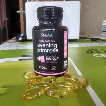 Sports Research, Evening Primrose Oil, Sports Fish Oil, Omegas