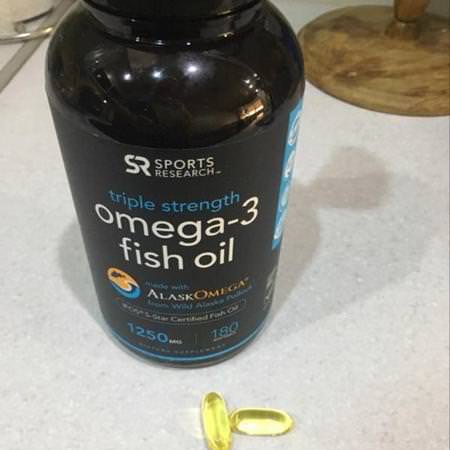Omega-3 Fish Oil, Triple Stength