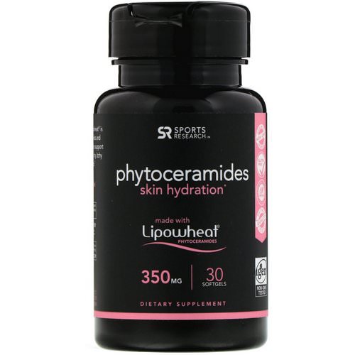 Sports Research, Phytoceramides Skin Hydration, 350 mg, 30 Softgels Review