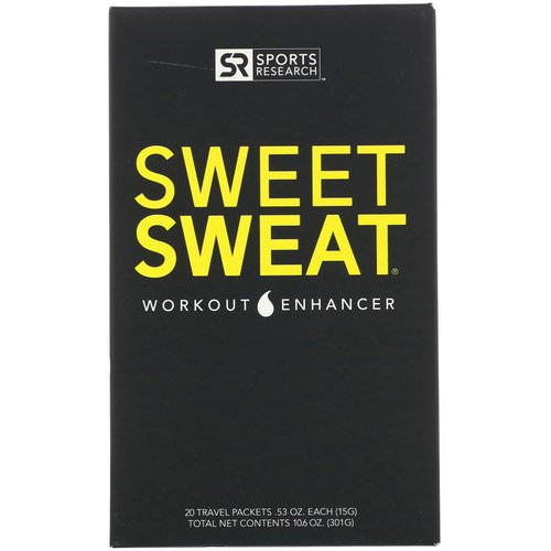 Sports Research, Sweet Sweat Workout Enhancer, 20 Travel Packets, 0.53 oz (15 g) Each Review