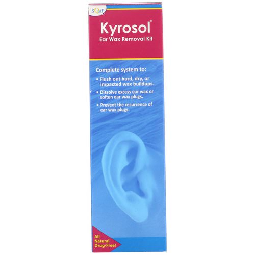 Squip, Kyrosol, Ear Wax Removal Kit, 5 Piece Kit Review