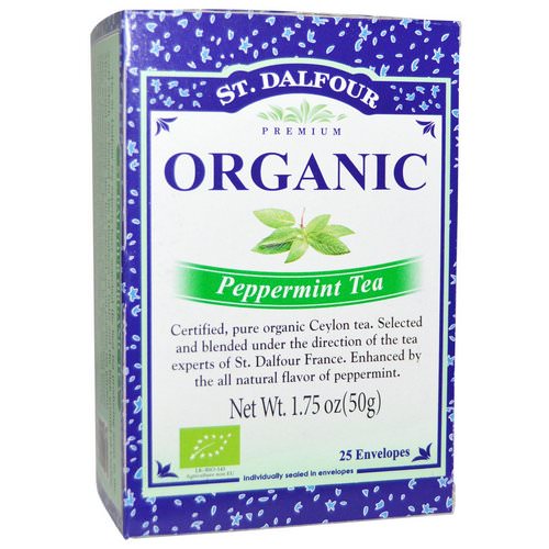St. Dalfour, Peppermint Tea, 25 Tea Bags, 1.75 oz (50 g) Review