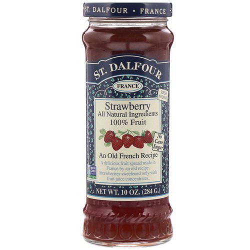 St. Dalfour, Strawberry, Deluxe Strawberry Spread, 10 oz (284 g) Review