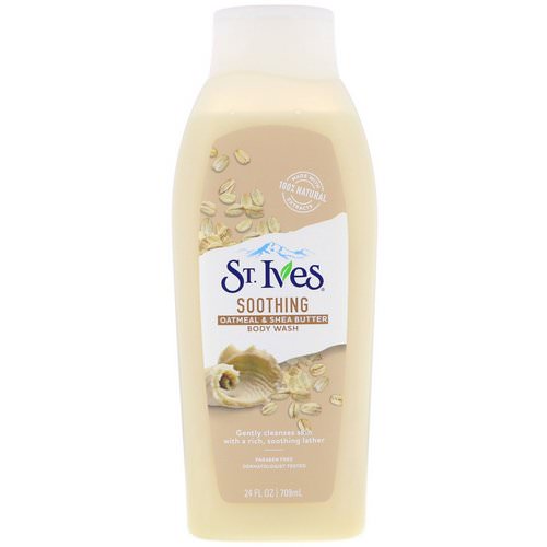 St. Ives, Soothing Body Wash, Oatmeal & Shea Butter, 24 fl oz (709 ml) Review