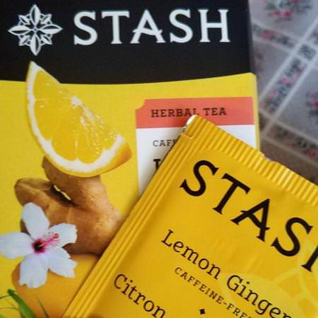 Herbal Tea, Lemon Ginger, Caffeine Free