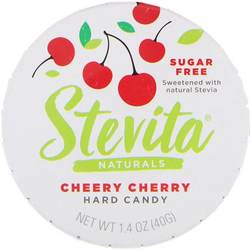 Stevita, Naturals, Sugar Free Hard Candy, Cheery Cherry, 1.4 oz (40 g) Review