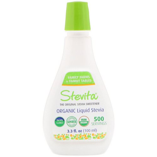 Stevita, Organic Liquid Stevia, 3.3 fl oz (100 ml) Review