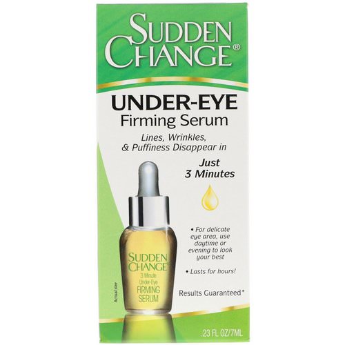 Sudden Change, Under-Eye Firming Serum, .23 fl oz (7 ml) Review