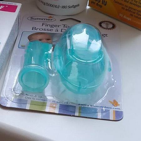 Finger Toothbrush with Case