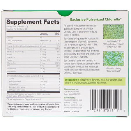Chlorella, Algae, Superfoods, Greens, Supplements