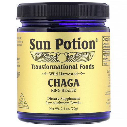 Sun Potion, Chaga Powder, Wild Harvested, 2.5 oz (70 g) Review