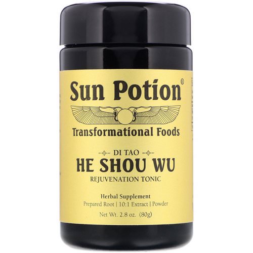 Sun Potion, He Shou Wu Powder, 2.8 oz (80 g) Review