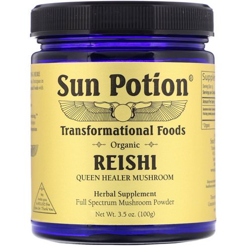 Sun Potion, Organic Reishi Powder, 3.5 oz (100 g) Review