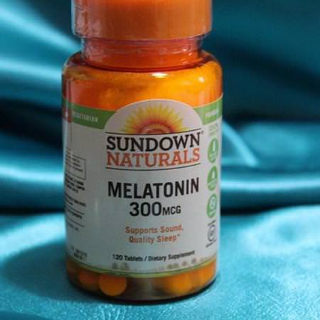 Supplements Sleep Melatonin Gluten Free Sundown Naturals