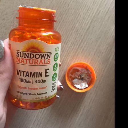 Supplements Vitamins Vitamin E Gluten Free Sundown Naturals