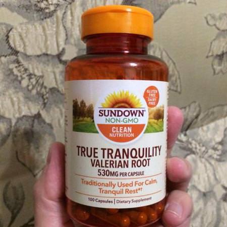 Sundown Naturals Herbs Homeopathy Valerian