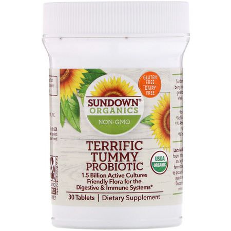 Sundown Organics, Probiotic Formulas