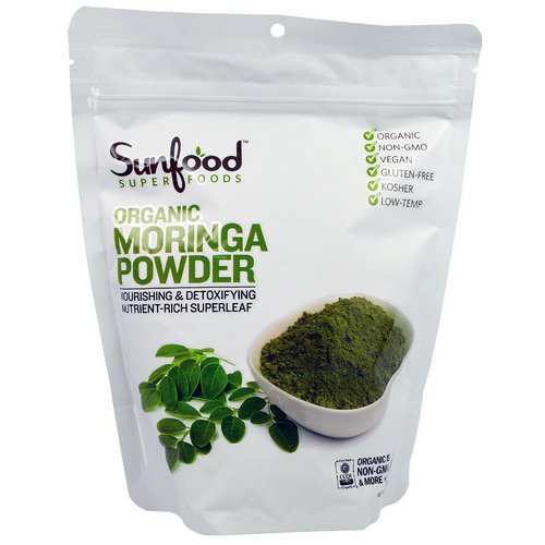Sunfood, Organic Moringa Powder, 8 oz (227 g) Review