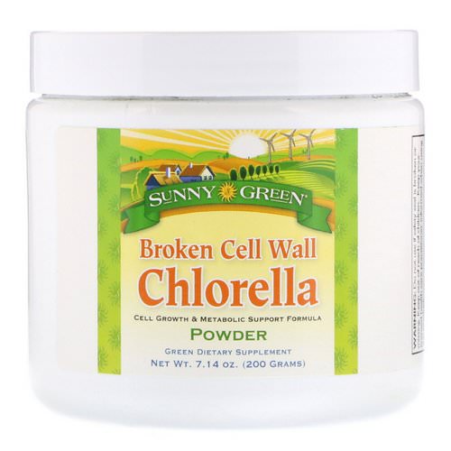 Sunny Green, Broken Cell Wall Chlorella, 7.14 oz (200 g) Review