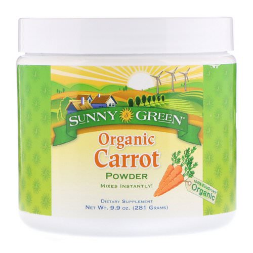 Sunny Green, Organic Carrot Powder, 9.9 oz (281 g) Review