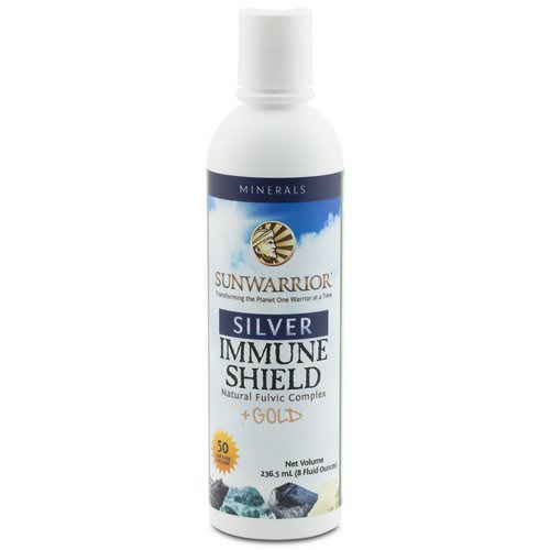 Sunwarrior, Immune Shield, Natural Fulvic Complex + Gold, 8 fl oz (236.5 mL) Review