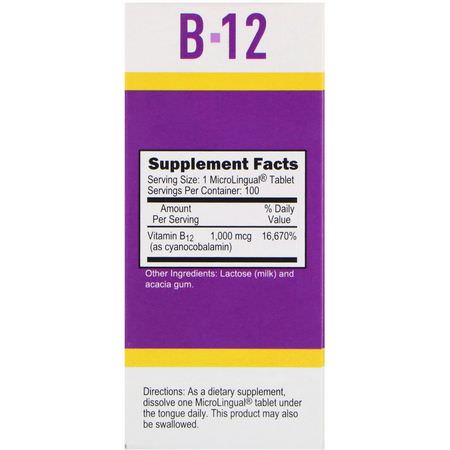 B12, Vitamin B, Vitamins, Supplements
