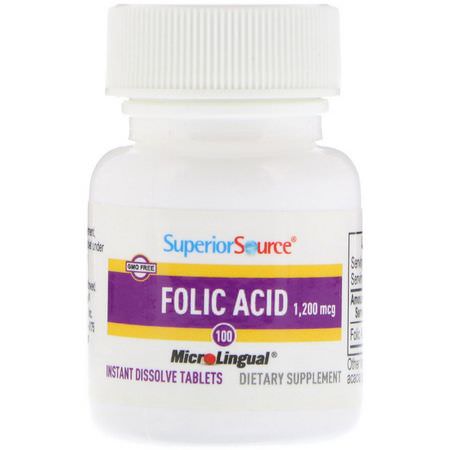 Superior Source, Folic Acid