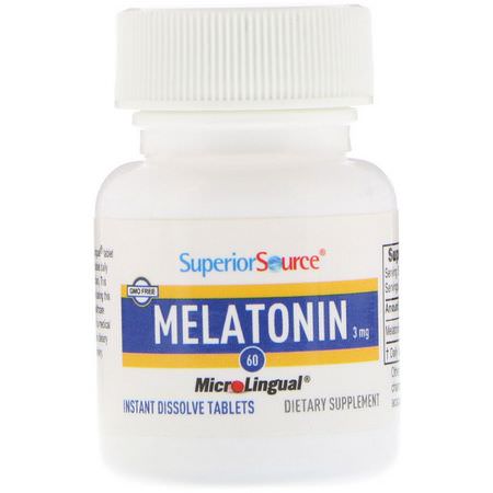 Superior Source, Melatonin, Condition Specific Formulas