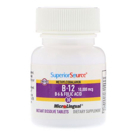 Superior Source, Vitamin B Formulas
