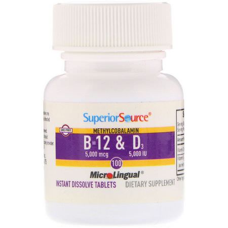 Superior Source, B12, Vitamin B Formulas