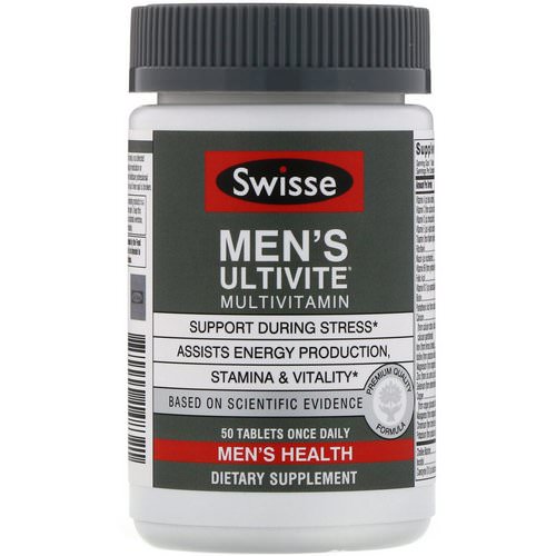 Swisse, Men's Ultivite Multivitamin, 50 Tablets Review